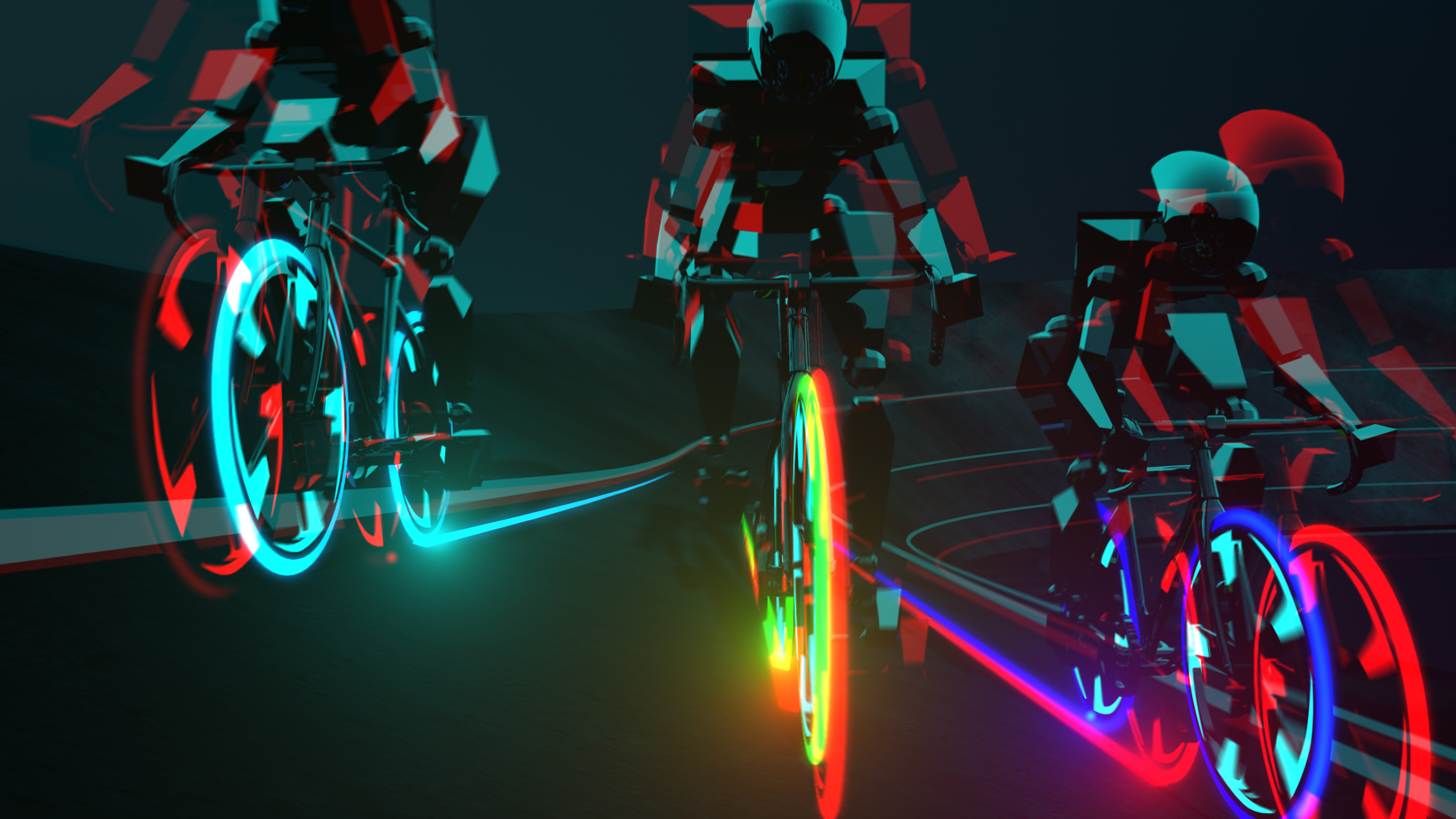 3D Cyclists